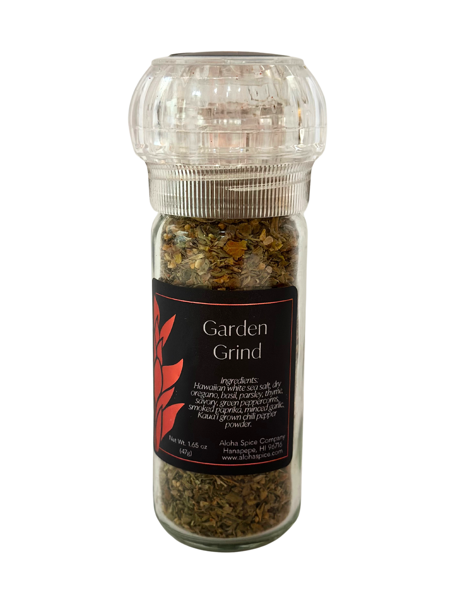 Garden Island Grind Seasoning 1.05 oz. Refillable Grinder
