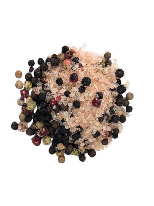 Pepper & Hawaiian Salt 2.29 oz. Refillable Grinder