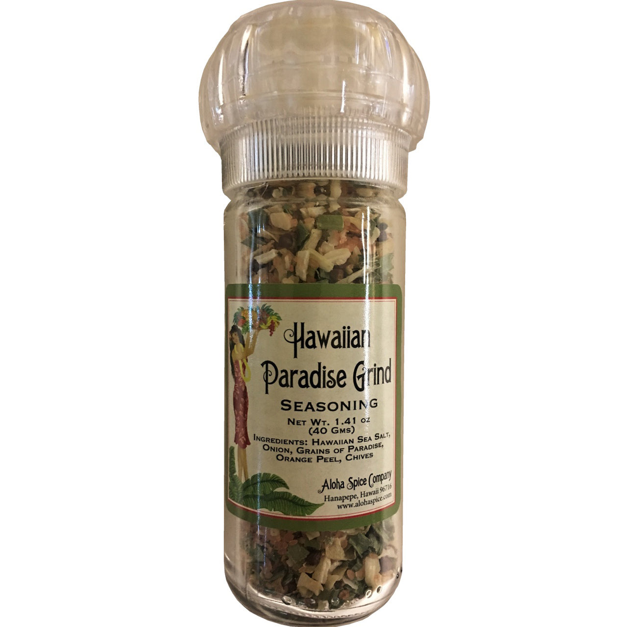 Hawaiian Paradise 1.41 oz. Refillable Grinder