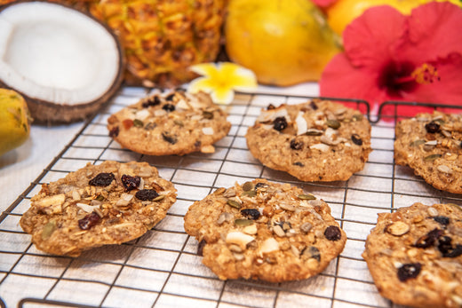 Aloha Anahola Granola Trail Mix Cookies