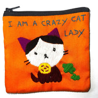 "Chalee" Small Hand Embroidered Pouches by Hmong Youth in Laos