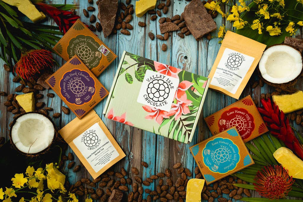 Chocolate and Herbal Tea Gift Box