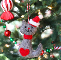 Felt Wool Christmas Ornaments