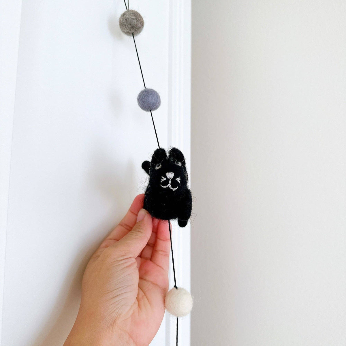 Felt Cat Garland