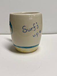 Barrel Mug Surf Dog /Cat