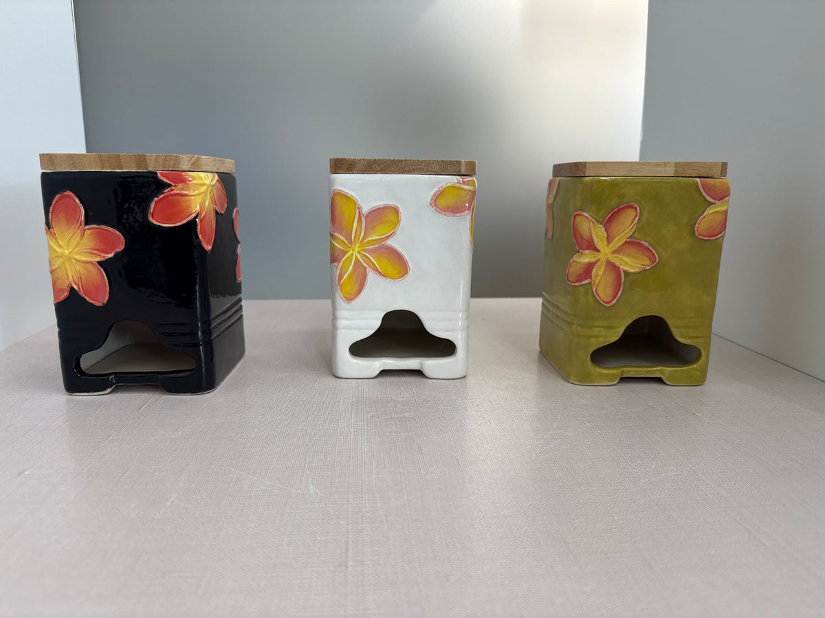 Tea Bag Dispenser-Hand Painted