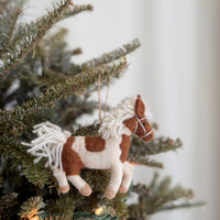 2026 Felt Horse Ornament