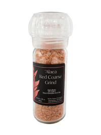 `Alaea Hawaiian Salt 3.17 oz. Refillable Grinder