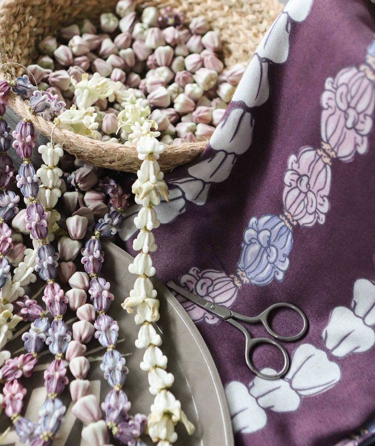 Crown Flower Pareo Sarong