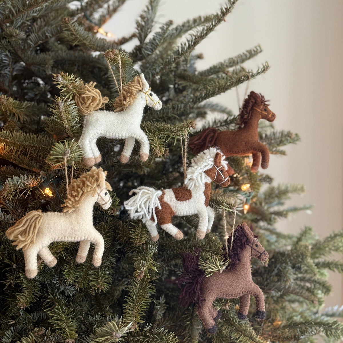 2026 Felt Horse Ornament