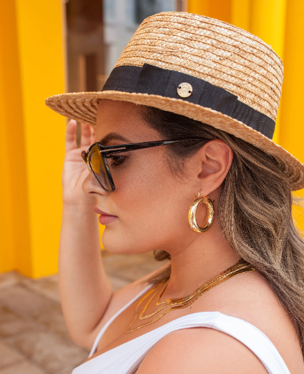 Bold Gold Hoop Earrings – Thick 18K Gold Filled Hoops