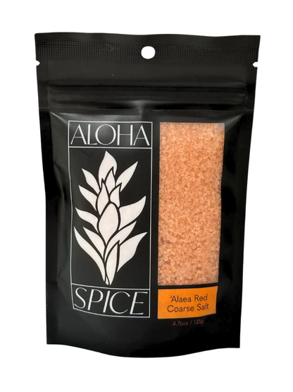 `Alaea Red Hawaiian Sea Salt (Coarse) 4.76 oz Stand Up Pouch