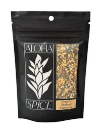 Organic Aloha Seafood Rub & Seasoning 2.4 oz Stand Up Pouch