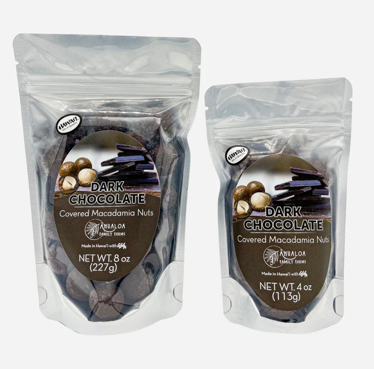 Dark Chocolate Covered Mac Nuts 8oz