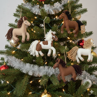 2026 Felt Horse Ornament