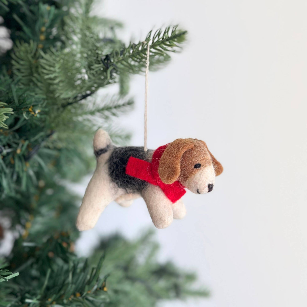 Felt Ornament - Jack Russell