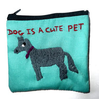 "Chalee" Small Hand Embroidered Pouches by Hmong Youth in Laos