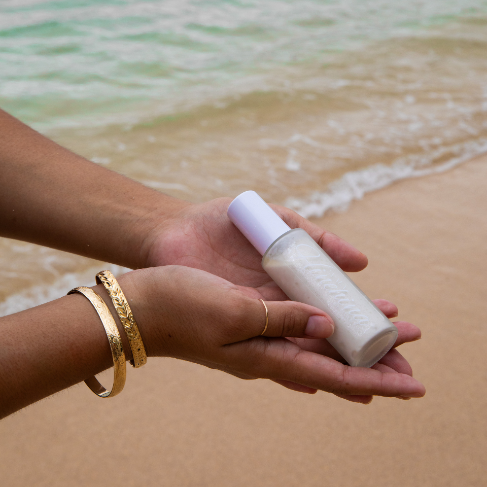 Hinehina shimmer body gel- Pikake