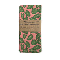 2 PACK 100% Cotton Kitchen Towels Set