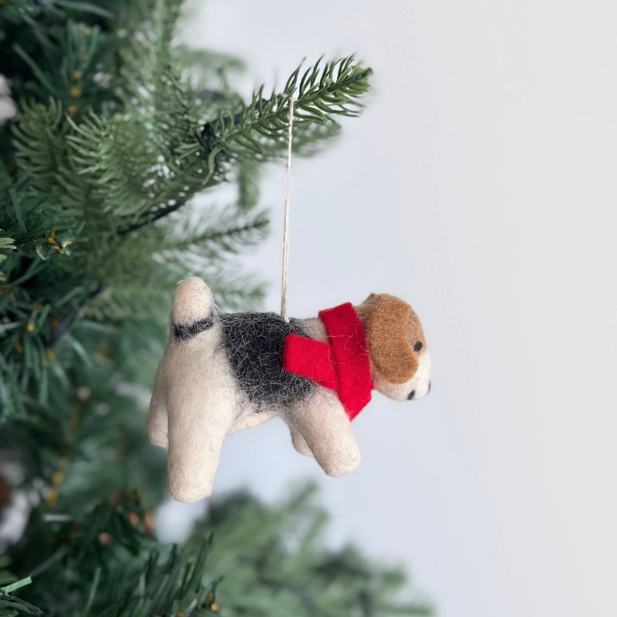 Felt Ornament - Jack Russell