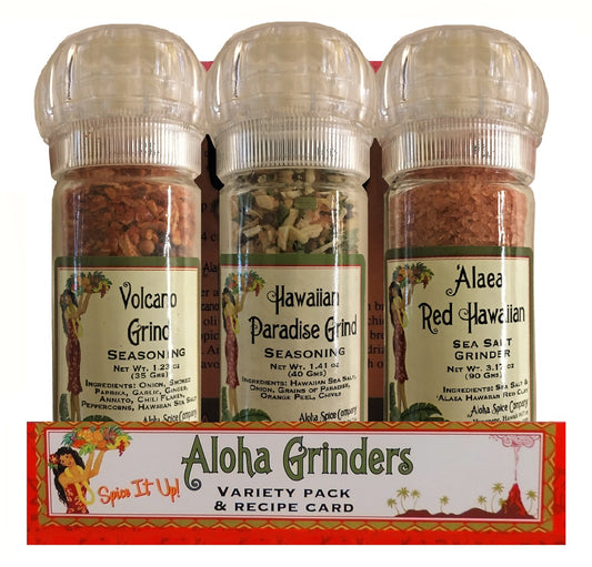 Black Lava Hawaiian Sea Salt 2.82 oz. Refillable Grinder – Aloha